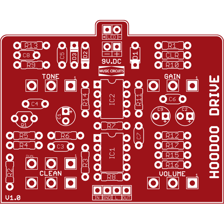HOODOO DRIVE - Based on the VOODOO LAB® SPARKLE DRIVE